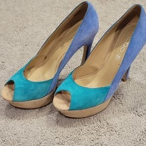 Peekaboo 5 inch heels